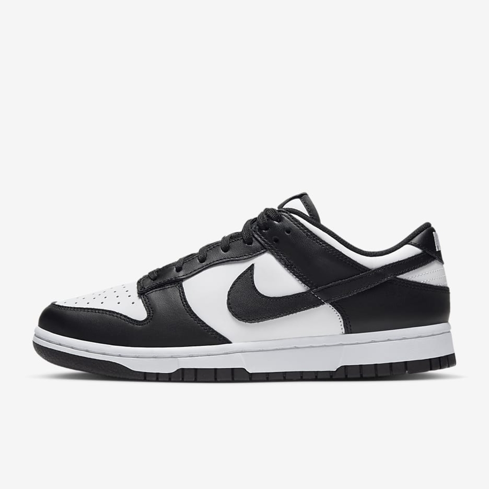 Nike Black and White Low-Top Sneakers